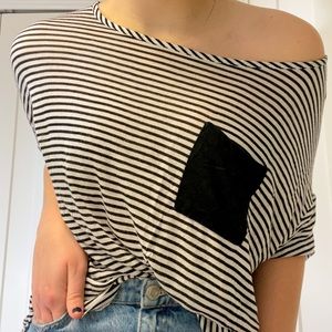 Oversized Striped Shirt